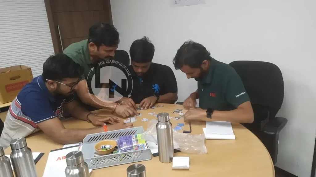 Interactive corporate training India coaching session for managers
